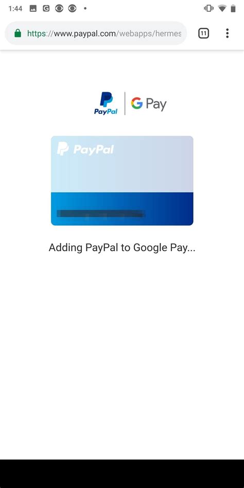 add google pay to paypal
